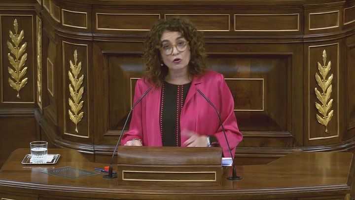 La ministra de Hacienda, María Jesús Montero