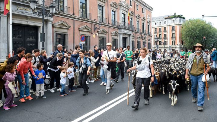 Su paso por Madrid permite acercar el mundo rural a miles de personas que rara vez tienen contacto directo con él / EUROPA PRESS