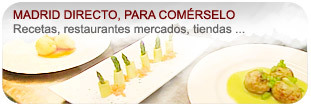 Recetas y restaurantes en Madrid Directo