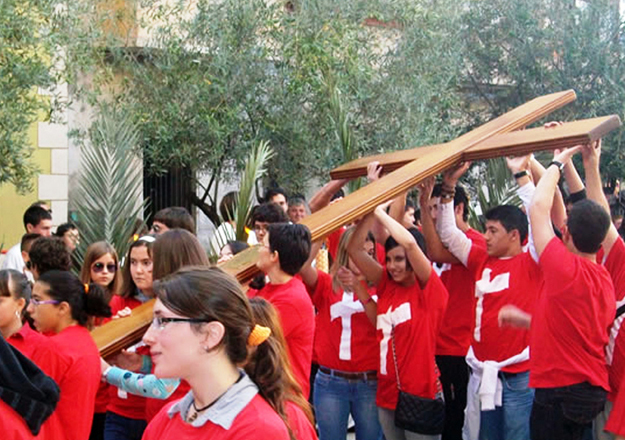 Imágenes de los preparativos de la JMJ 2011