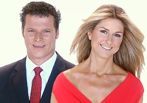 Jota Abril y María Pelayo presentan Telenoticias 1