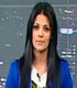 Lucía Bustillo, presentadora de El Tiempo