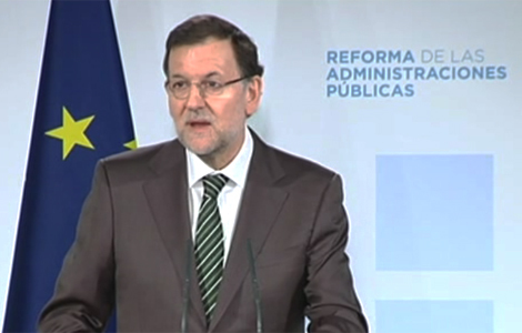 Rajoy avanza que la reforma de las administraciones incluye 217 medidas   
