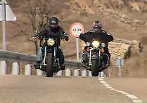 Madrid en moto: A Guadalix en Harley