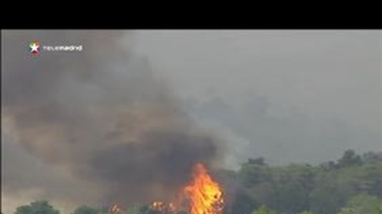 Miles de hectáreas quemadas en Andilla y alrededores