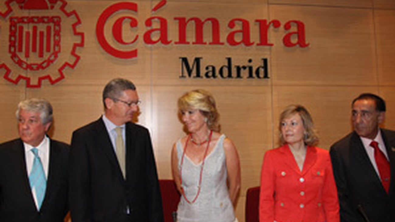 Toma de posesión de Arturo Fernández como nuevo responsable de la Cámara de Comercio madrileña