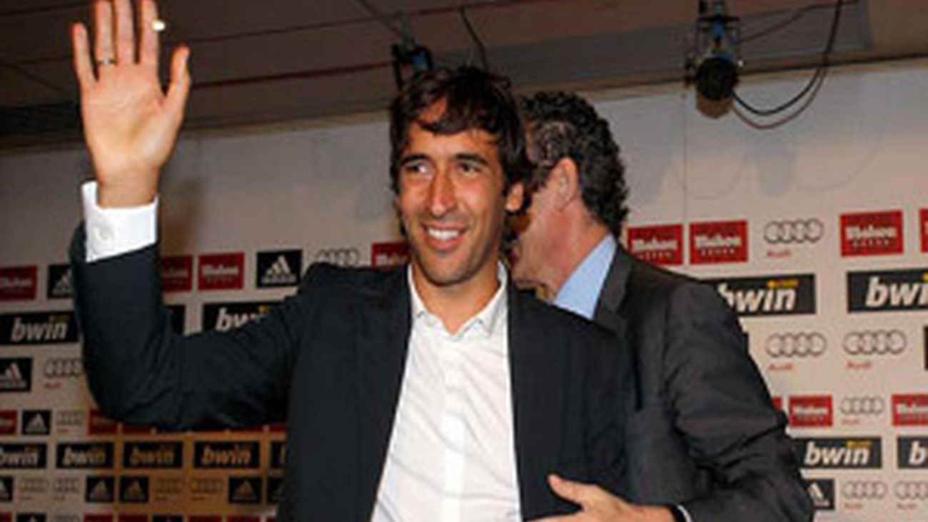 Raúl, en su despedida