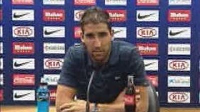 Raúl García: "El Atlético siempre tiene que aspirar a grandes cosas"