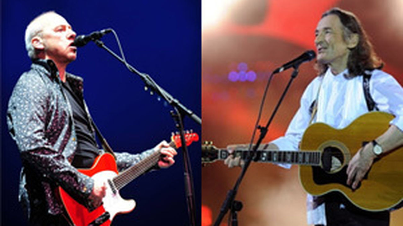 Mark knopfler y Roger Hodgson