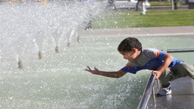 36 provincias despiden la semana con alerta  por calor y fuertes lluvias