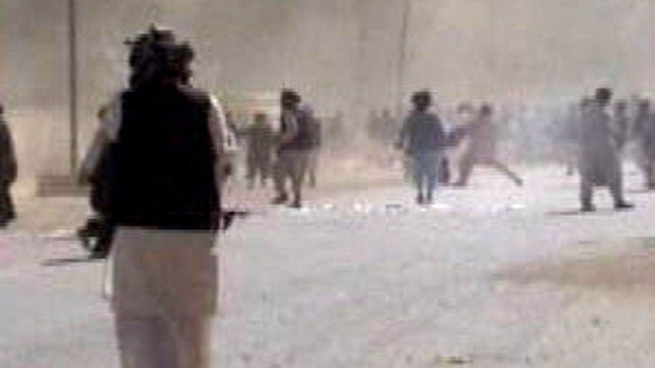 Manifestación de afganos tras el atentado