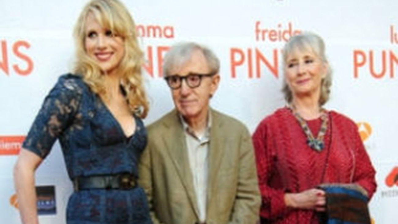 Woody Allen en el estreno de "Conocerás al hombre de tus sueños"