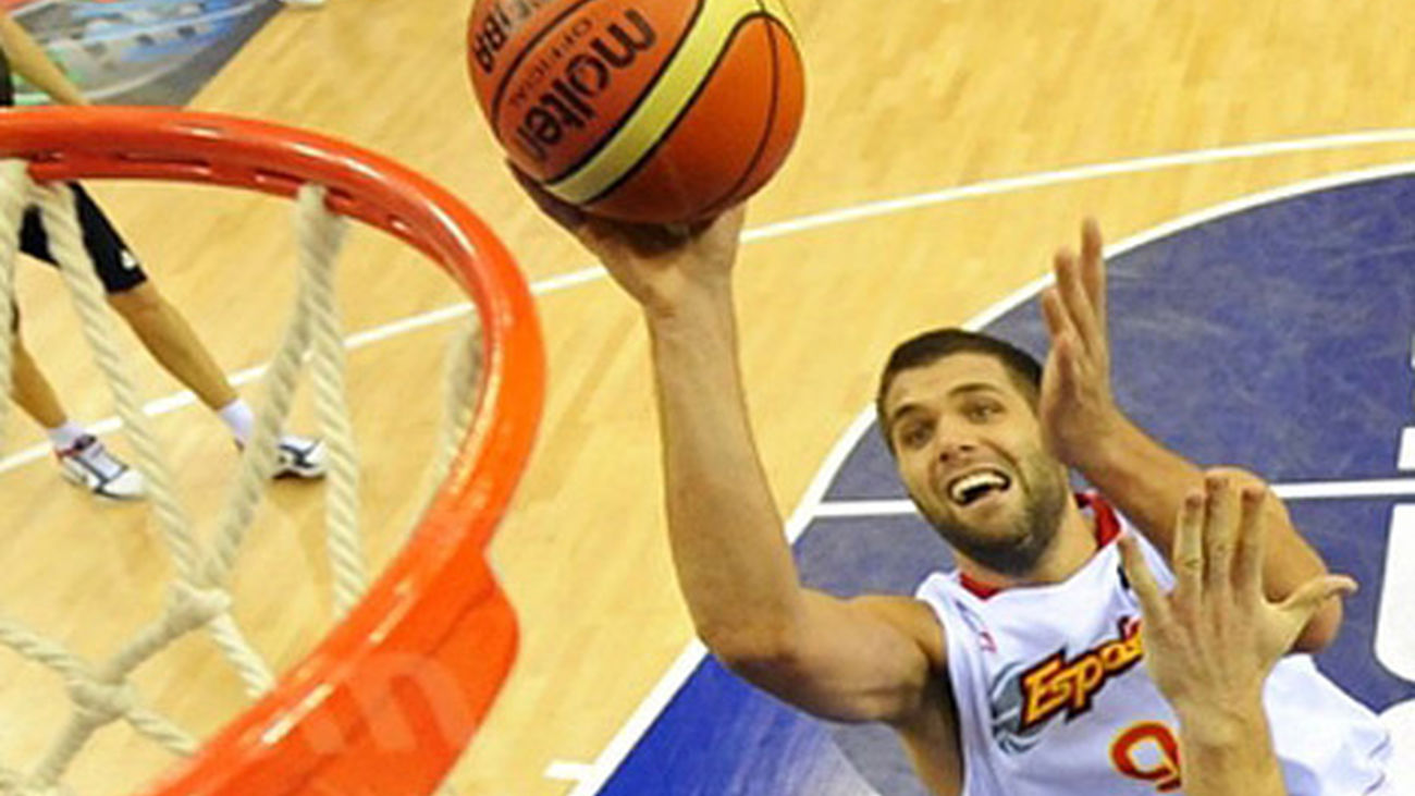 Felipe Reyes Selección Española. Mundial de Turquía 2010