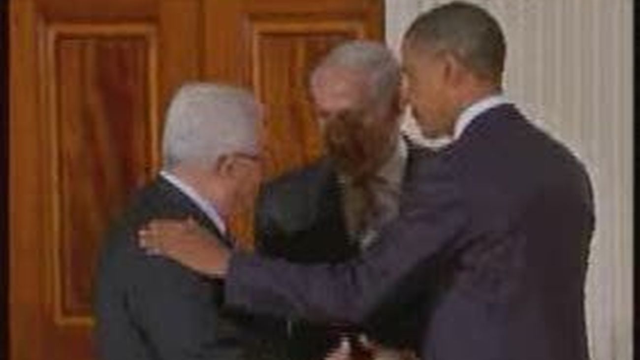 Obama insta a Netanyahu y Abás a lograr la paz