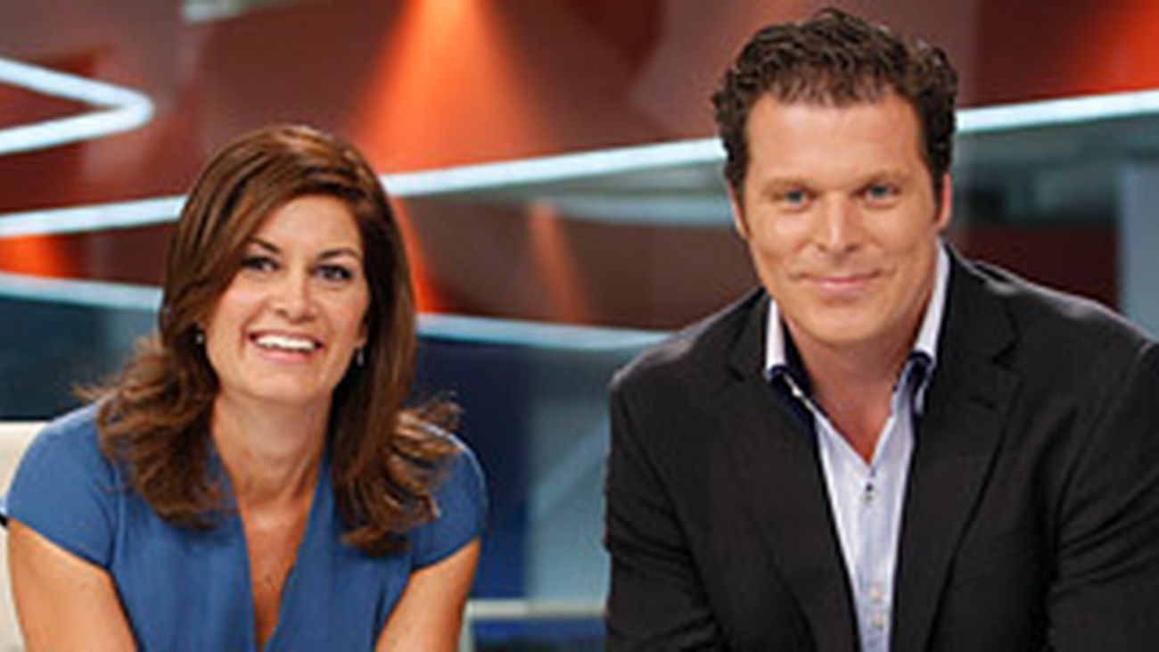 Isabel González y Jota Abril. Buenos Días Madrid, 2010