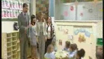 Los Príncipes inauguran en Lardero (La Rioja) el curso escolar 2010-2011