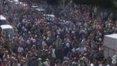 Unos 200 mineros inician entre lloros y aplausos la segunda marcha de la historia