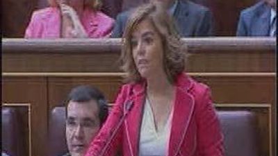 Sáenz de Santamaría: ni sus compañeros del PSOE ven a Zapatero en el próximo cartel electoral