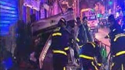 Dos jóvenes heridas en un accidente de tráfico registrado en la calle Bravo Murillo