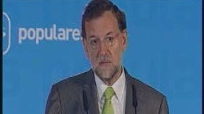 Rajoy: el gobierno Zapatero está "agotado" y "en tiempo descuento"