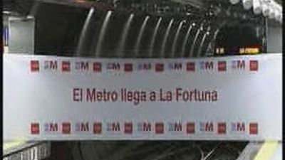 Aguirre inaugura en Leganés la prolongación de la línea 11 de Metro a La Fortuna