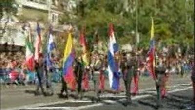 Venezuela achaca a "imponderables" la ausencia de su bandera