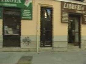La calle Libreros, peatonal
