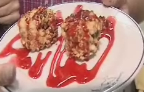 Receta de morcilla de arroz con piñones y "sorpresa"