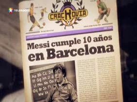 Messi aprende catalán