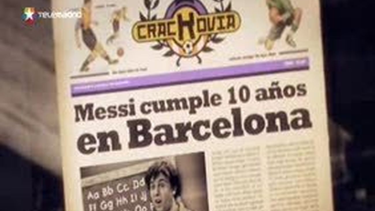 Messi aprende catalán