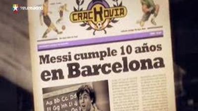 Messi aprende catalán