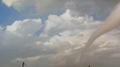 Así es un tornado desde dentro