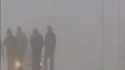 Las bajas temperaturas dejan las primeras nieves en Madrid