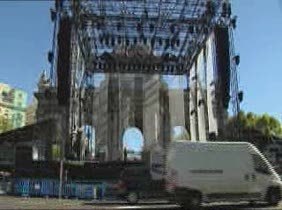 El concierto de la MTV en la Puerta de Alcalá