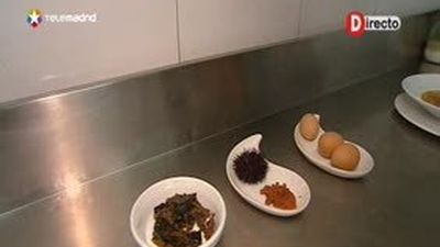 Receta del revuelto de erizos y algas