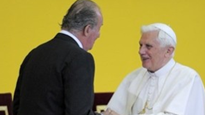 El Rey agradece al Pontífice su visita de  "indudable significado" para España y la Iglesia