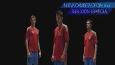 La Selección Española de Fútbol presenta su nueva camiseta