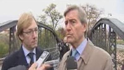 Inaugurado el nuevo Puente de Hierro  de Villaviciosa de Odón tras su restauración