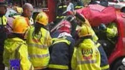 La lluvia complica el tráfico en Madrid a lo largo de toda la mañana