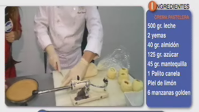 Receta de tarta de manzana