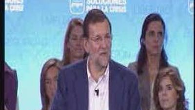 Rajoy garantiza que no permitirá aventuras ni referendos en Cataluña