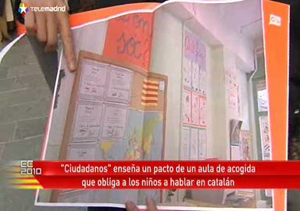 "Prohíbido hablar en castellano"