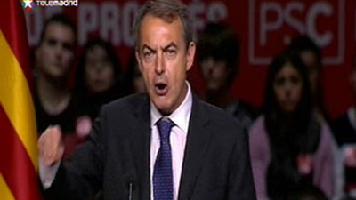 Zapatero amenaza con el fin del Estado de bienestar si gana CiU