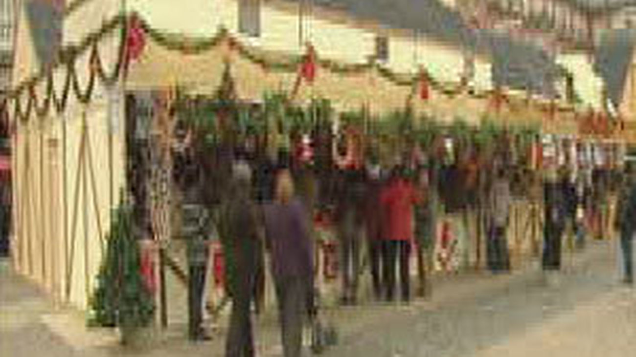 Mercadillo de Navidad en la Plaza Mayor