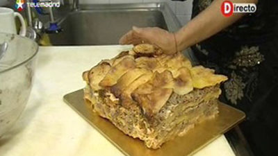 Receta de una musaka muy sencillita