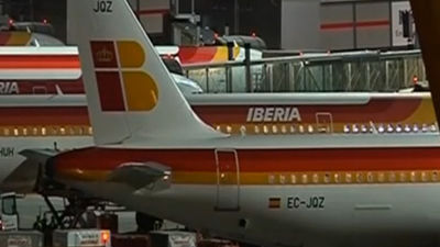 Iberia recoloca al  90% de los afectados por la huelga para el día 29