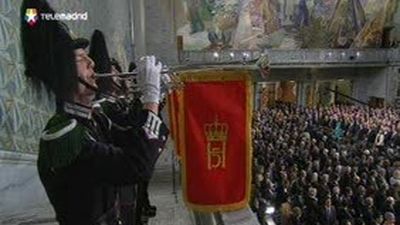 Una silla vacía representa al disidente chino Liu en la ceremonia  de los Nobel