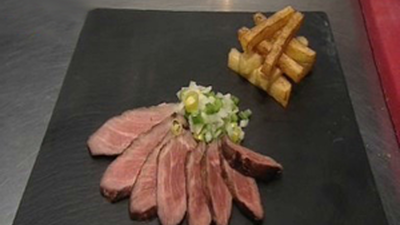 Receta de presa ibérica marinada