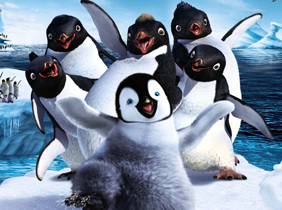 Happy Feet, en El Megahit