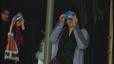 Las nubes impidieron ver cómo se alineaba el Teide con la Luna en su eclipse